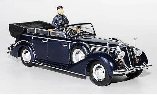 Lancia Astura IV Serie Ministeriale 1/43 Starline blue with Figuren 1938 diecast model cars
