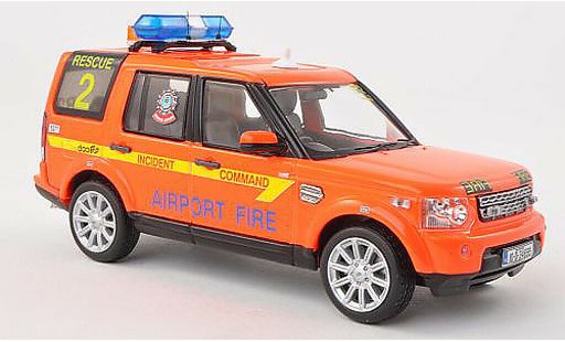 Land Rover Discovery Base 1/43 IXO 4 Dublin Airport feu Service Rescue pompiers (IRL) 2010 diecast model cars