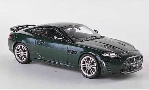 Jaguar XKR S 1/43 IXO green RHD 2010 diecast model cars