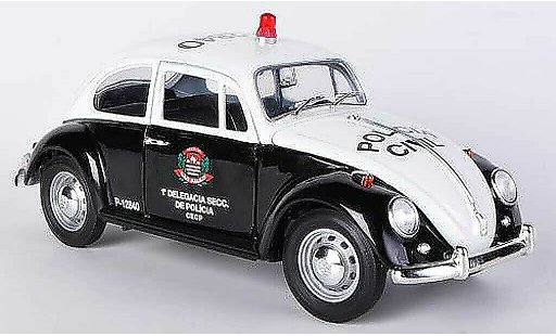 Volkswagen Kafer Base 1/18 Greenlight Policia Civil - Sao Paulo Police (BRA) 1967 diecast model cars