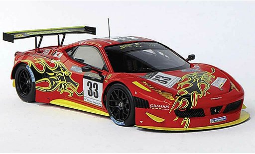 Ferrari 458 Italia GT3 1/43 Fujimi No.33 Clearwater Racing Mok Weng Sun GP Macao 2011 diecast model cars