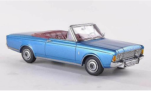Ford Taunus 17M P7 1/43 Neo (P7b) 26M Convertible Deutsch blue limited Auflage 300 piece diecast model cars
