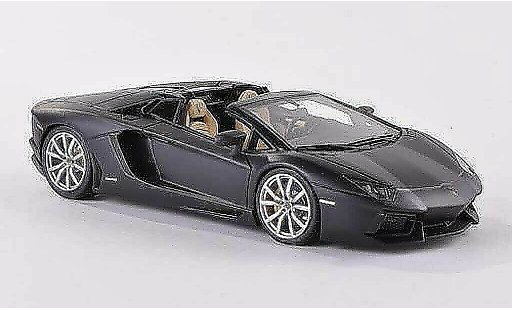 Lamborghini Aventador Roadster 1/43 Look Smart LP700-4 mattblack diecast model cars