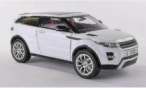 Range Rover Evoque Coupe 1/18 Welly white LHD diecast model cars