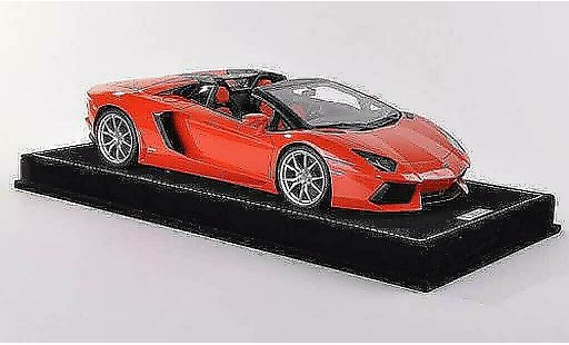 Lamborghini Aventador LP700-4 1/18 MR Collection Roadster orange diecast model cars