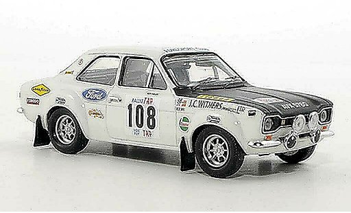 Ford Escort MK1 1/43 Trofeu 1600 TC No.108 R.Fiddler / B.Hughes Rally Portugal 1970 diecast model cars