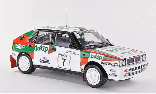 Lancia Delta HF Integrale 1/18 Sun Star No.7 Totip Rally Sanremo 1988 diecast model cars