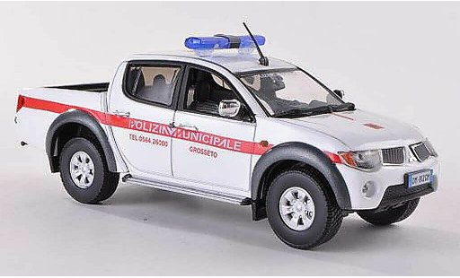 Mitsubishi L200 Base 1/43 Vitesse Polizia Municipale Grosseto Police (I) diecast model cars