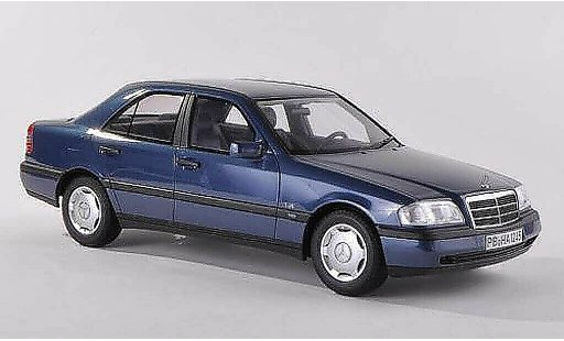 Mercedes Classe C Base 1/43 BoS Models C220 (W202) blue limitee edition 1.000 1995 diecast model cars