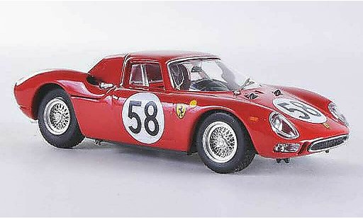 Ferrari 275 LM 1/43 Best No.58 J.Rindt / D.Piper 24h Le Mans diecast model cars