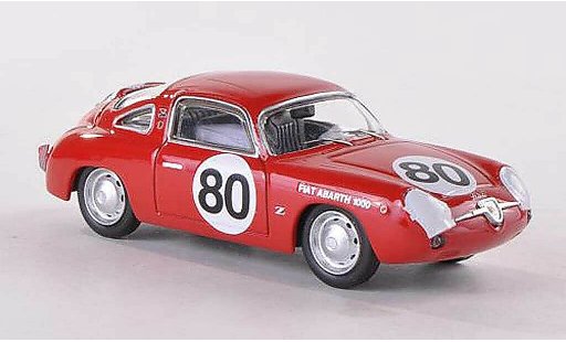 Fiat 750 Abarth 1/43 Best Zagato No.80 Sebring 1961 diecast model cars