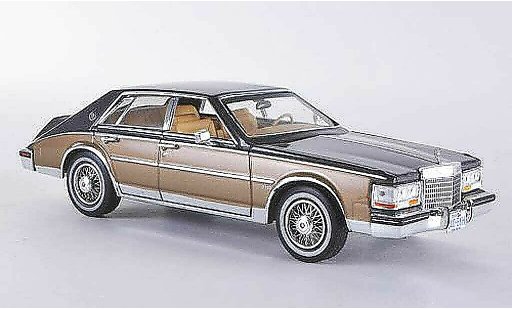 Cadillac Seville Elegante 1/43 Premium X 1980 MKII grey/gold Sondermodell limited Auflage 750 piece diecast model cars