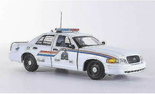 Ford Crown Police Interceptor 1/43 First Response Victoria RCMP - Royal Canadian Mounted white (CAN) diecast model cars