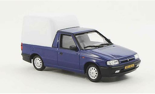 Skoda Felicia Pick-Up 1/43 Abrex blue/white 1996 diecast model cars