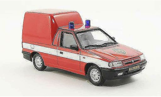 Skoda Felicia Pick-Up 1/43 Abrex Fire brigade 1996 diecast model cars