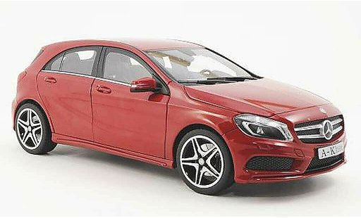 Mercedes Classe A Base 1/18 Norev (W176) red 2012 diecast model cars