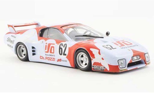 Ferrari 512 BB LM 1/43 Ferrari Racing Collection No.62 JMS Racing S.Dini / J.C.Andruet 24h Le Mans 1979 diecast model cars