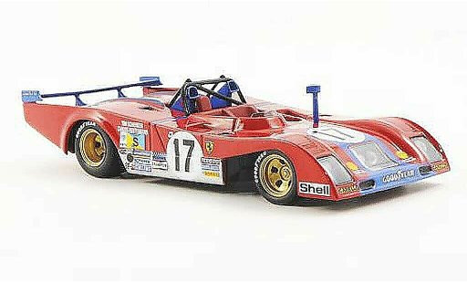 Ferrari 312 P 1/43 Ferrari Racing Collection 24h Le Mans C.Reutemann / T.Schenken 1973 diecast model cars
