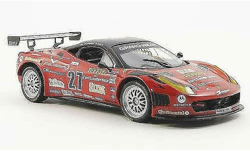 Ferrari 458 Italia Grand-AM 1/43 Ferrari Racing Collection Grand Am Daytona test J.Melo / T.Vilander 2011 diecast model cars