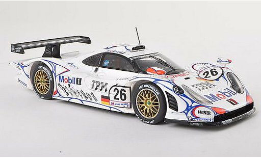 Porsche 911 GT1 1/43 Spark No.26 Mobil 24h Le Mans 1998 A.McNish/L.Aiello/S.Ortelli diecast model cars