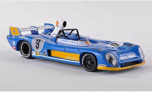 Matra MS670B Base 1/43 Spark No.9 24h Le Mans 1974 J.P.Jabouille/F.Migault diecast model cars
