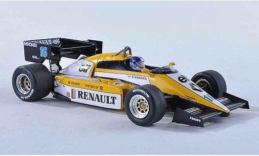 Renault F1 1984 1/43 Spark RE50 No.16 GP Grande-Bretagne D.Warwick diecast model cars