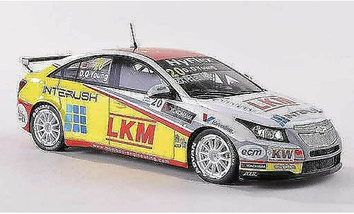Chevrolet Cruze course 1/43 Spark 2012 1.6T No.20 LKM D.O Young Macau WTCC Macau diecast model cars
