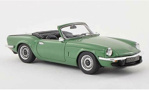 Triumph Spitfire Base 1/43 Spark 1500 green LHD 1975 diecast model cars