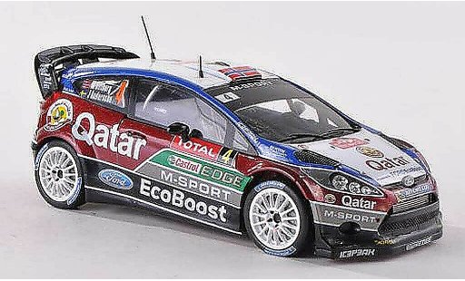 Ford Fiesta WRC 1/43 Spark No.4 M-Sport/Qatar Rally Monte Carlo 2013 M.Otsberg/J.Andersson diecast model cars