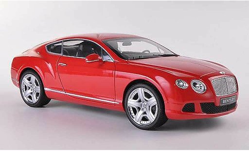 Bentley Continental GT 1/18 Minichamps red 2011 diecast model cars