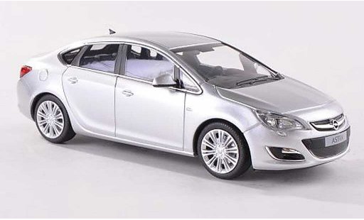 Opel Astra Limousine 1/43 Minichamps J grey 4-Turer 2012 diecast model cars