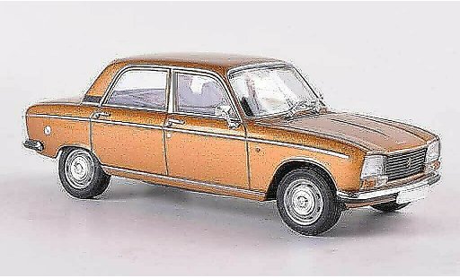 Peugeot 304 Berline 1/43 Minichamps Saloon gold 1972 diecast model cars