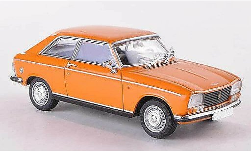 Peugeot 304 coupe 1/43 Minichamps orange 1972 diecast model cars