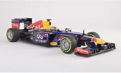 Red Bull F1 2013 1/18 Minichamps RB9 No.2 Presentationsfahrzeug M.Webber diecast model cars