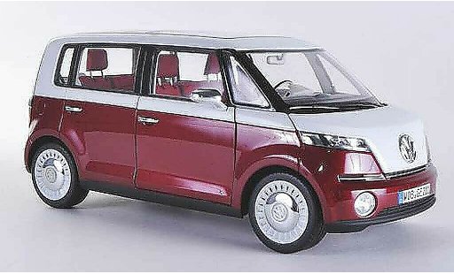 Volkswagen Bulli Concept 1/18 Norev red/white Autosalon Genf 2011 diecast model cars