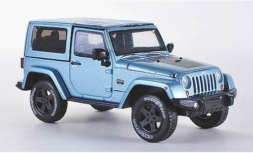 Jeep Wrangler Base 1/43 Greenlight Arctic Special Hardtopblue 2012 diecast model cars