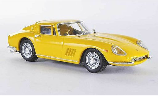 Ferrari 275 GTB/4 1/43 Best Coupe yellow diecast model cars