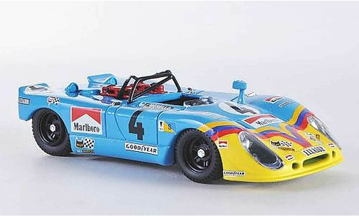 Porsche Flunder Base 1/43 Best Le Mans No.4 1973 Ortega/Merello diecast model cars