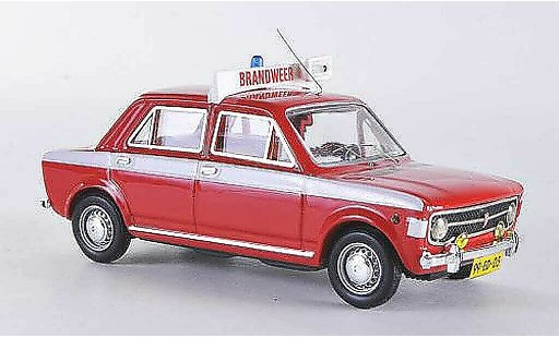 Fiat 128 Berlina 1/43 Rio 4 turig danische Fire brigade diecast model cars