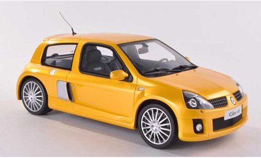 Renault Clio V6 1/18 Ottomobile Phase 2 yellow diecast model cars