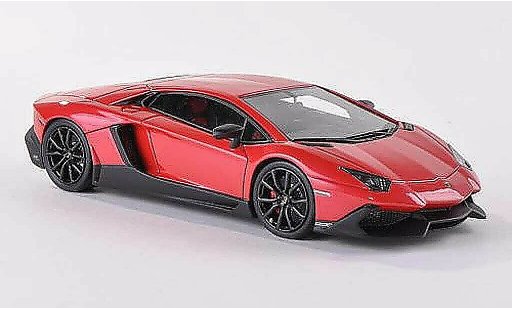 Lamborghini Aventador LP720-4 1/43 Look Smart red 50. Anniversary diecast model cars