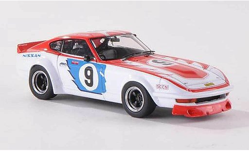 Nissan Fairlady Z 240 ZR 1/43 Ebbro 240ZR No.9 1000km Fuji 1973 M.Hasemi/K.Hoshino diecast model cars