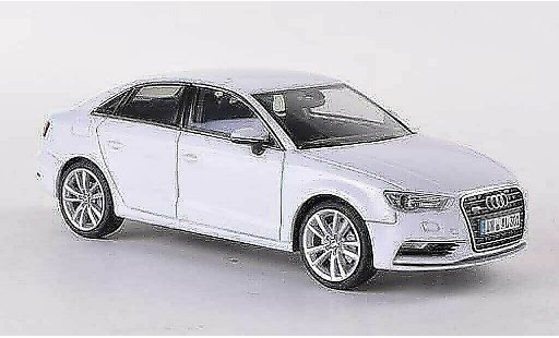 Audi A3 berline 1/43 Herpa Limousine white 2013 diecast model cars