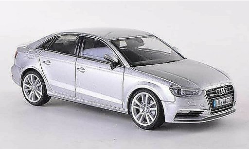Audi A3 berline 1/43 Herpa Limousine grey 2013 diecast model cars