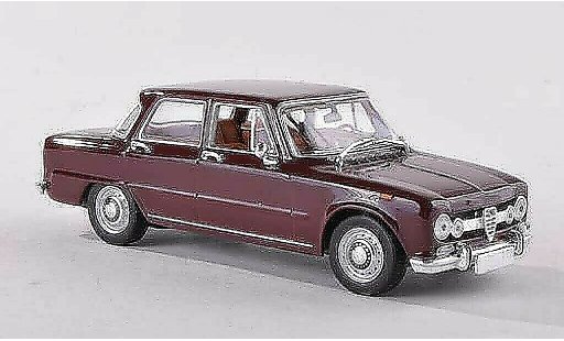 Alfa Romeo Giulia Super 1/43 Minichamps black-red 1970 diecast model cars