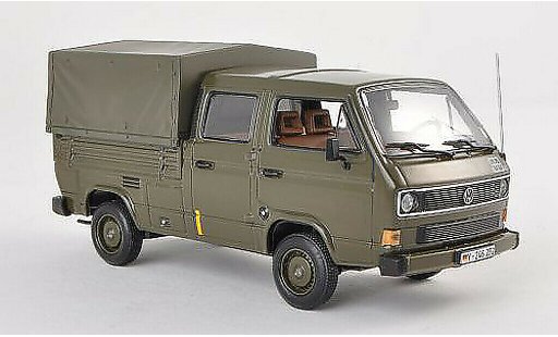 Volkswagen T3 A 1/43 Minichamps DoKa-Platform Bundeswehr 1983 diecast model cars