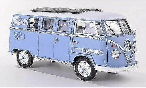 Volkswagen T1 B 1/18 Greenlight Estate Custom Surfboards Hawaii 1962 diecast model cars