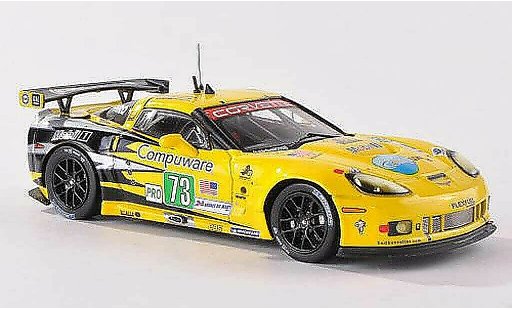 Chevrolet Corvette ZR1 1/43 IXO C6 No.73 Team Chevy GTE PRO 24h Le Mans 2011 O.Beretta/T.Milner/A.Garcia diecast model cars