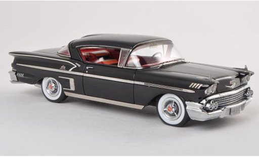 Chevrolet Bel Air Coupe 1/43 Neo 1958 Impala 2-Door Hardtop black diecast model cars