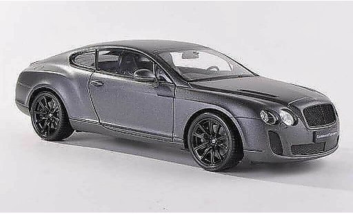 Bentley Continental Supersports 1/18 Welly matt anthracite LHD diecast model cars